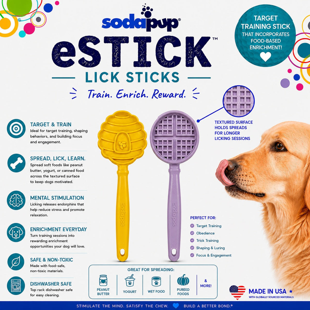 SodaPup Interactive Lick Stick