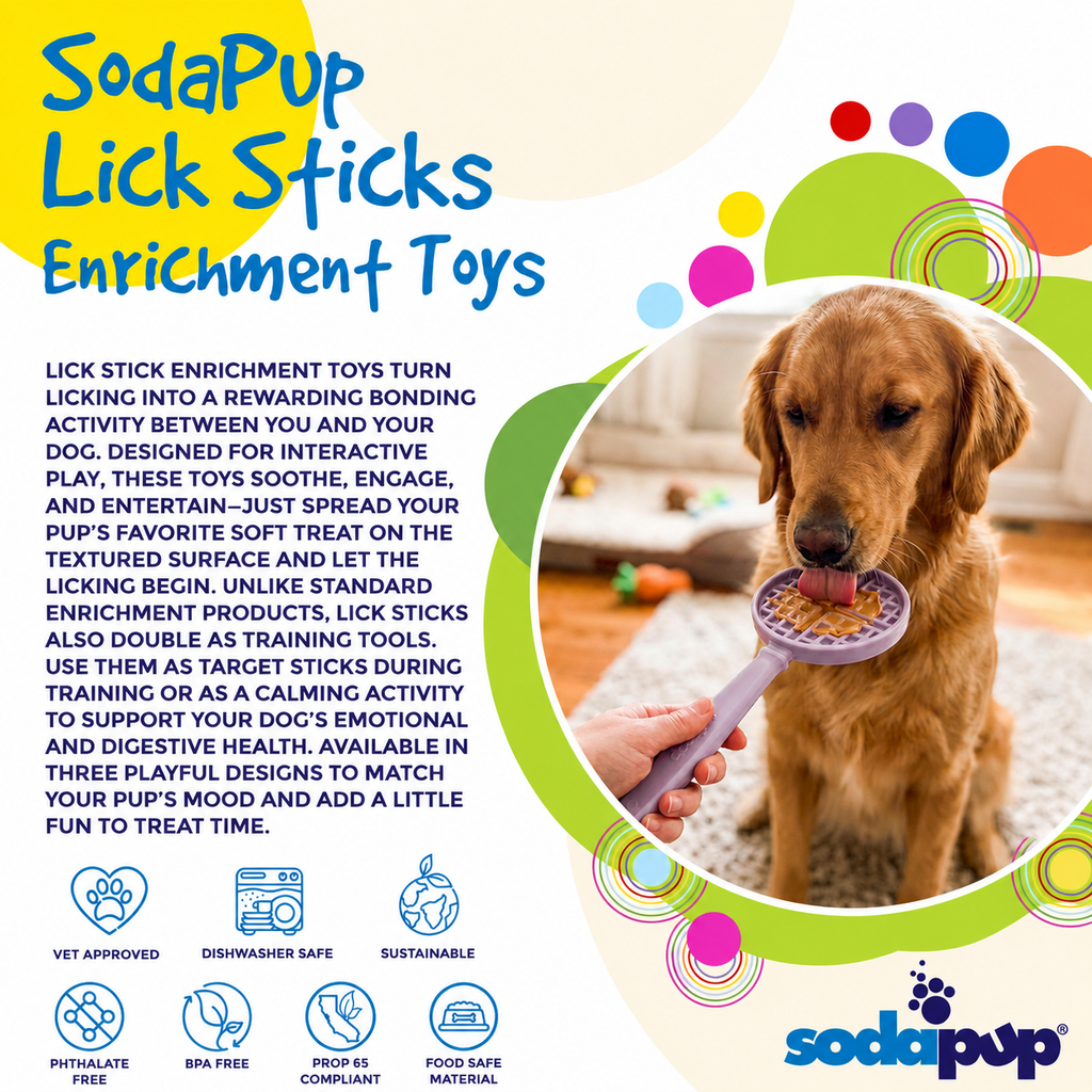 SodaPup Interactive Lick Stick