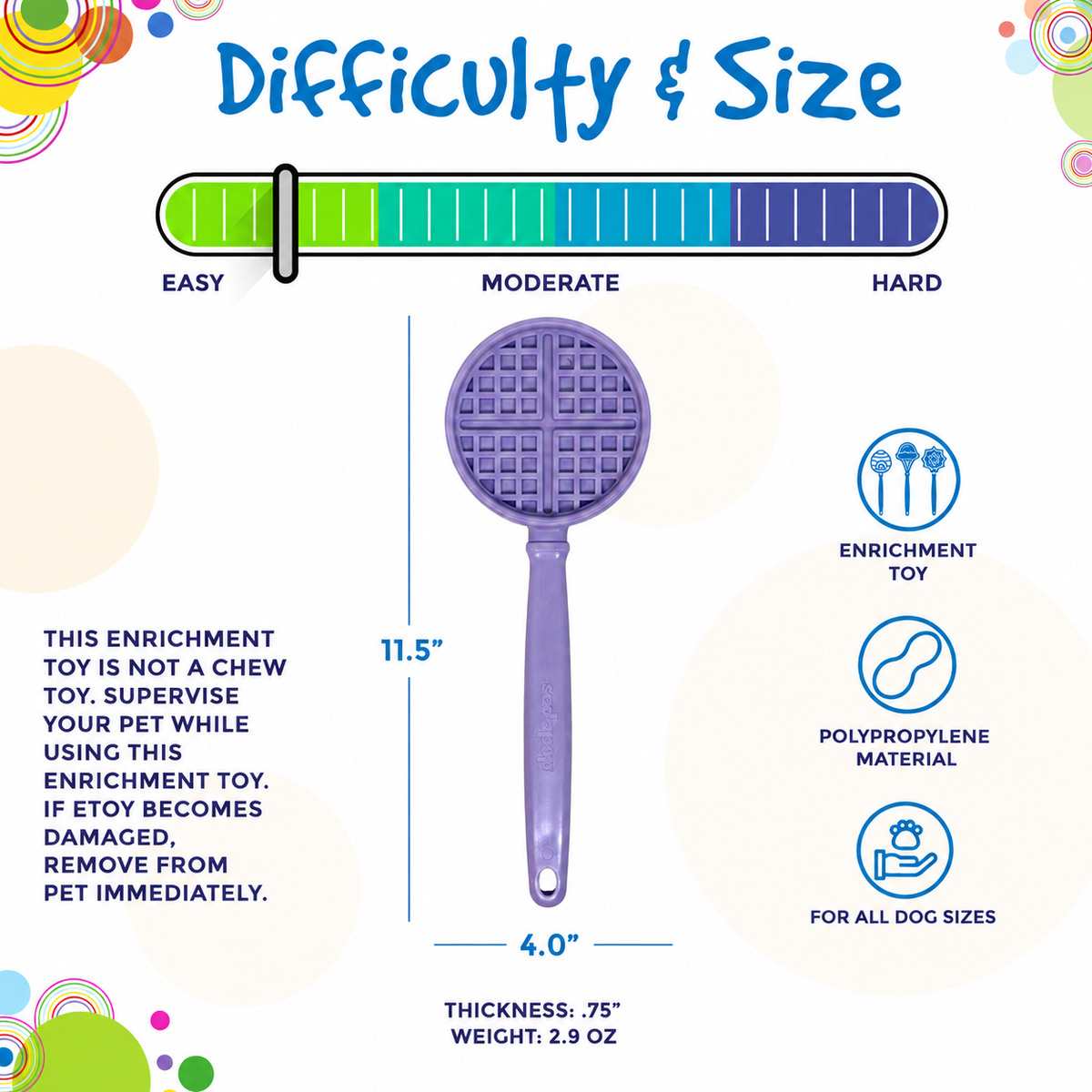 SodaPup Interactive Lick Stick