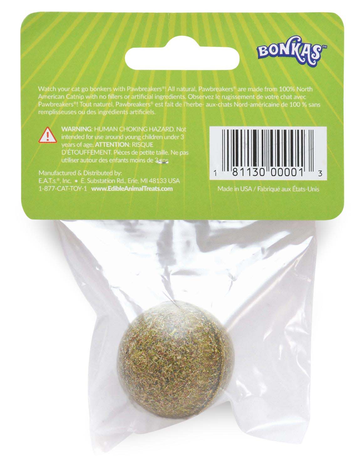Pawbreakers Catnip Ball